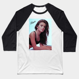 alyssa milano stickers Baseball T-Shirt